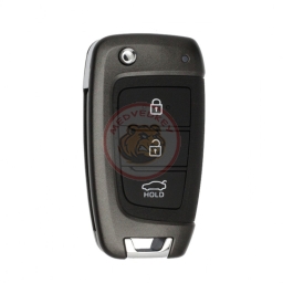 Ключ с чипом и кнопками центрального замка Hyundai (Хёндай)