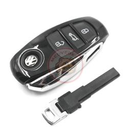 Смарт ключ VW для модели Touareg с 2009 г без keyless go