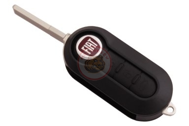 Ключ Fiat (Фиат) с чипом и кнопками центрального замка
